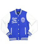 Zeta Phi Beta Fleece Varsity Jacket -