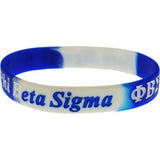 Sigma Tie Dye Silicone Wristband - Phi Beta Sigma