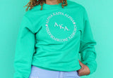 Alpha Kappa Alpha 360 Degree Crewneck Sweatshirt