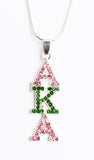 AKA Crystal Necklace- Alpha Kappa Alpha