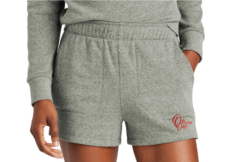 Delta Sigma Theta Call Tag Fleece Shorts