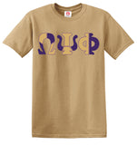 Omega Psi Phi Color Block Greek Lettered T-Shirt