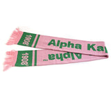 AKA Knit Scarf - Alpha Kappa Alpha