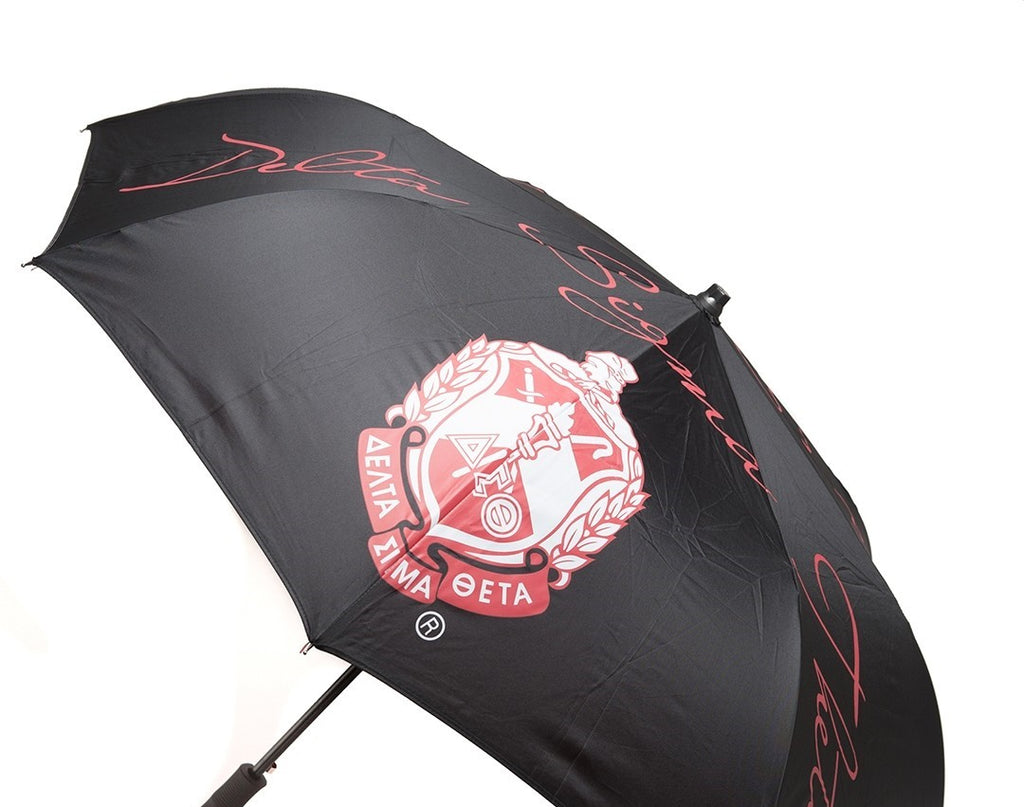Delta Flashlight Inverted Umbrella - Delta Sigma Theta