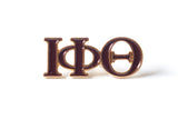 Iota Phi Theta Greek letter lapel pin