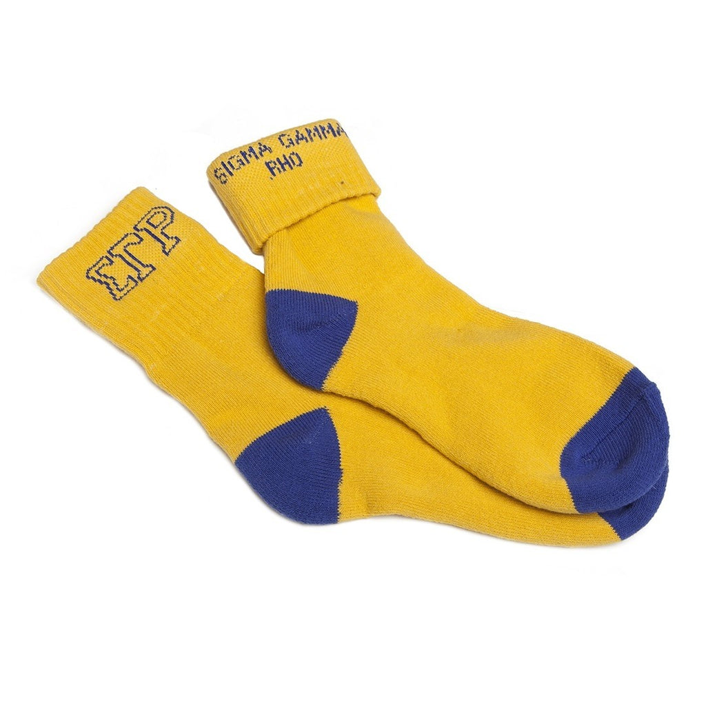 Sigma Gamma Rho Foldable Socks
