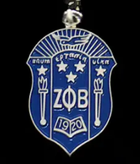 Zeta Phi Beta Pearl Charm Bracelet